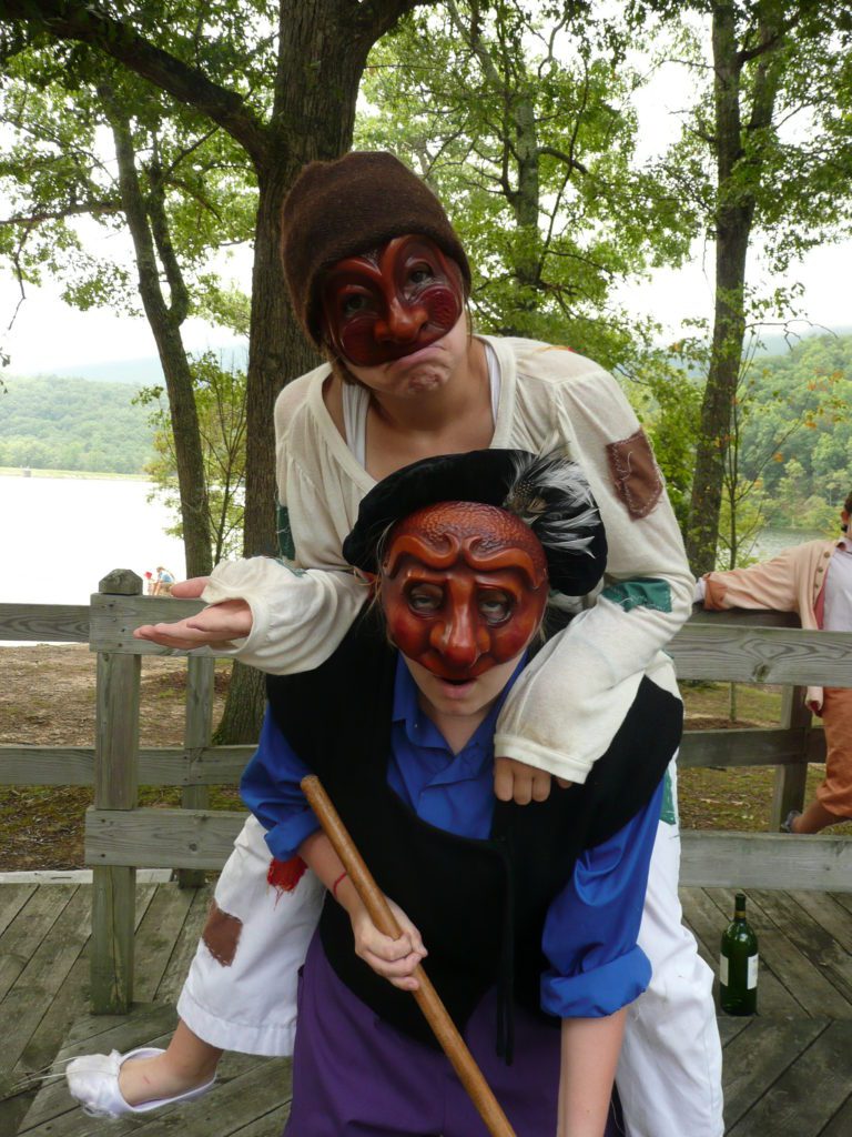 commedia dell'arte actors