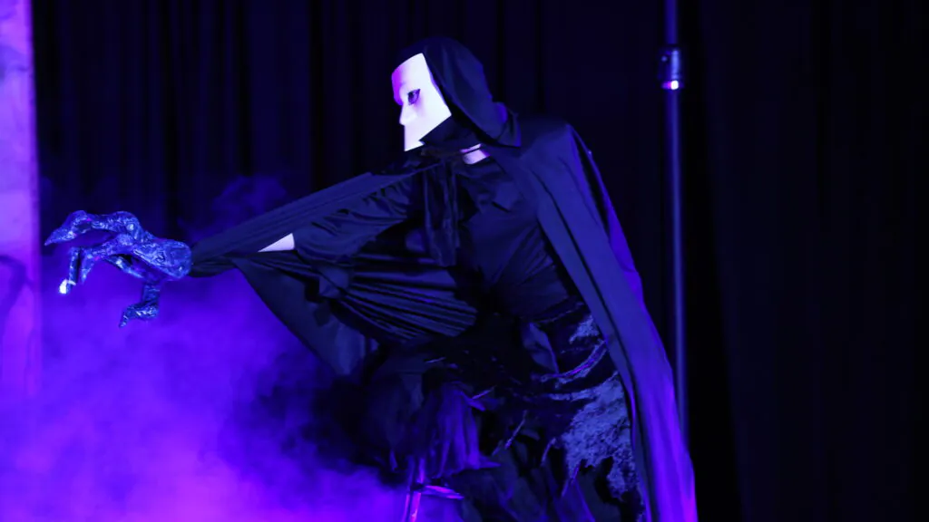 image of Commedia Christmas Carol performance by Traveling Players