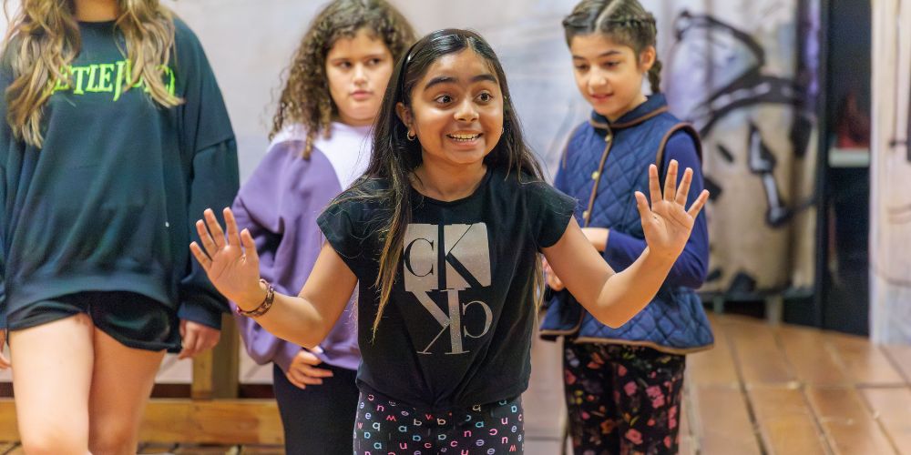 image of young student at Traveling Players Overnight Summer Theatre Camps