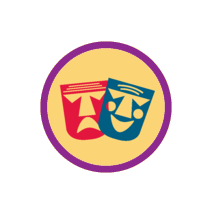 theatre badge theatre badge