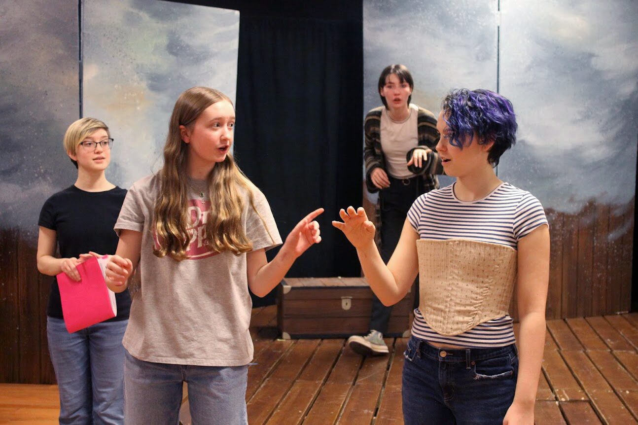 Student Actors Performing Orlando